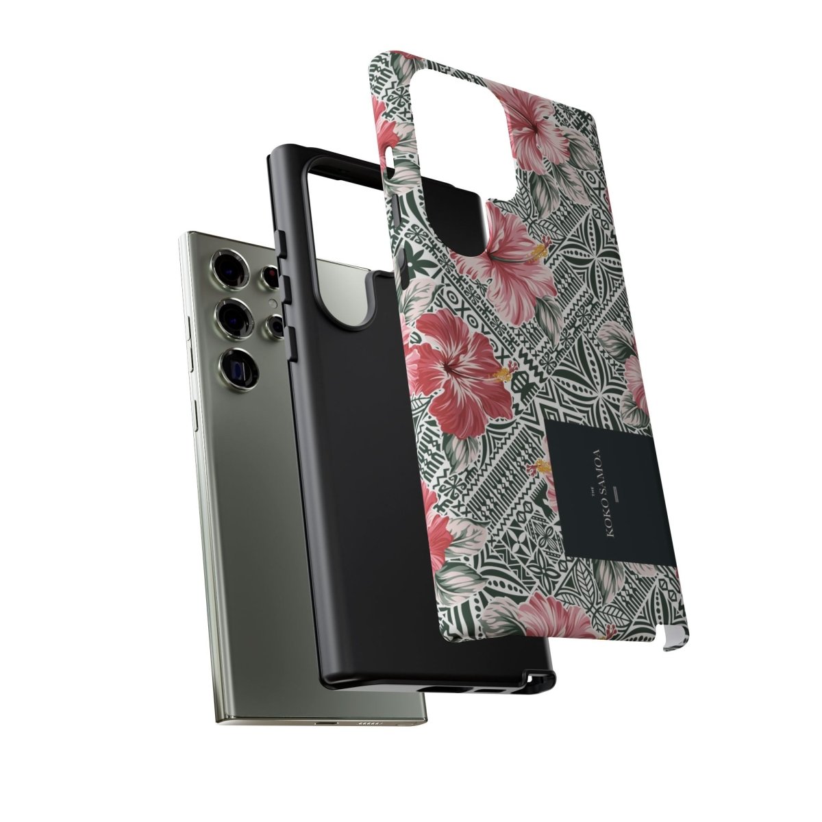 Samsung Tough Phone Case - Solosolo Blooms - AU/NZ/USA - The Koko Samoa