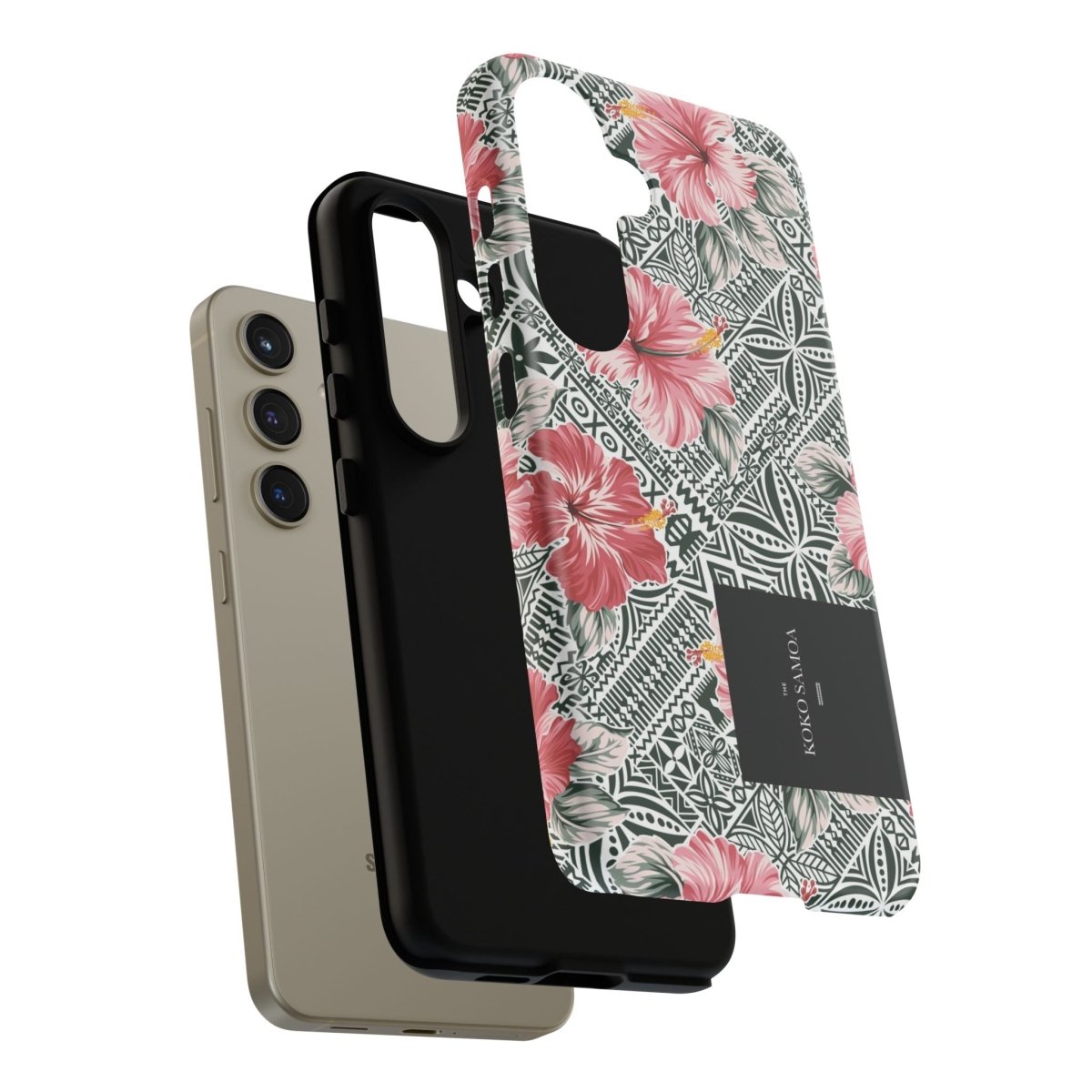 Samsung Tough Phone Case - Solosolo Blooms - AU/NZ/USA - The Koko Samoa