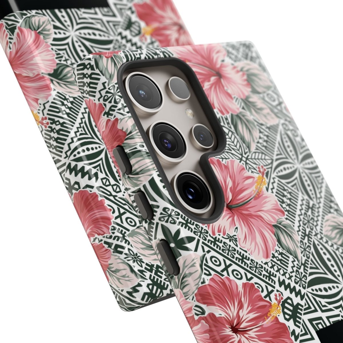 Samsung Tough Phone Case - Solosolo Blooms - AU/NZ/USA - The Koko Samoa