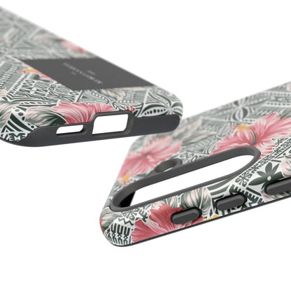 Samsung Tough Phone Case - Solosolo Blooms - AU/NZ/USA - The Koko Samoa