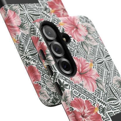 Samsung Tough Phone Case - Solosolo Blooms - AU/NZ/USA - The Koko Samoa