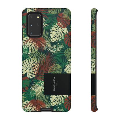 Samsung Tough Phone Case - Tafatafa Greens - AU/NZ/USA - The Koko Samoa