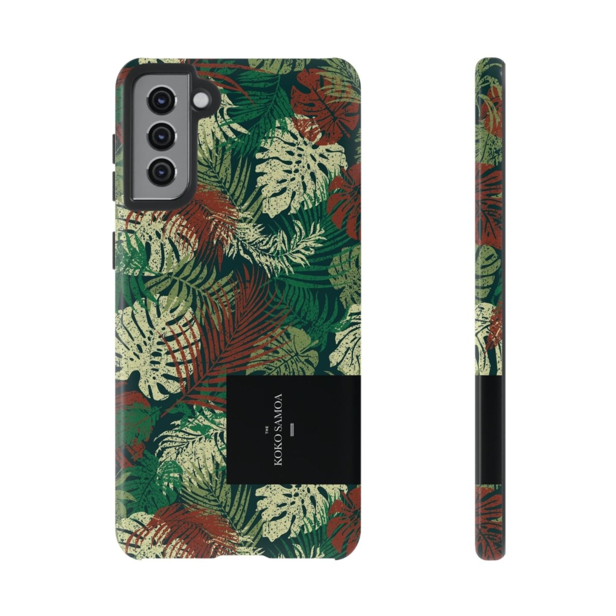 Samsung Tough Phone Case - Tafatafa Greens - AU/NZ/USA - The Koko Samoa