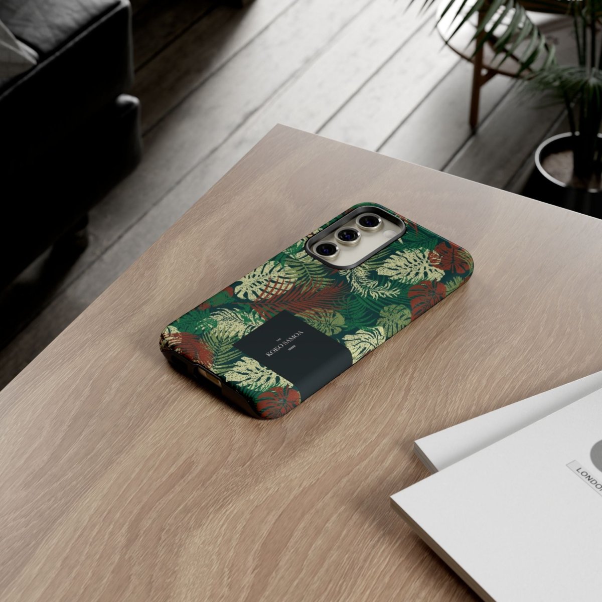 Samsung Tough Phone Case - Tafatafa Greens - AU/NZ/USA - The Koko Samoa
