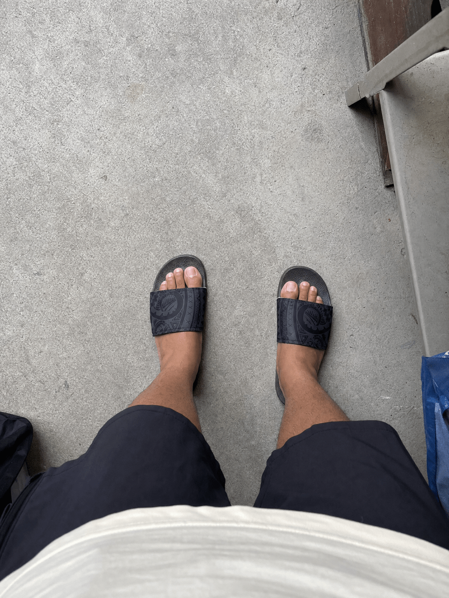 Youth Slide Sandals - Warrior - The Koko Samoa